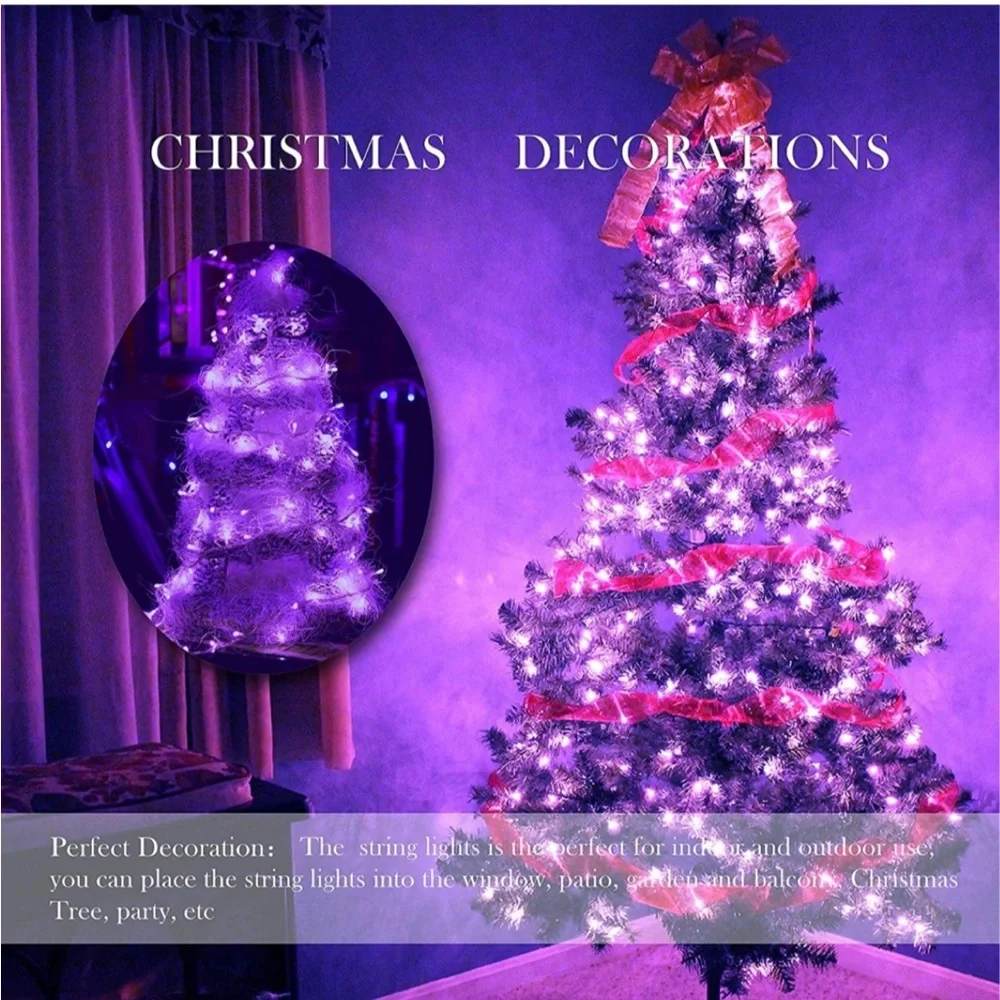 Led Christmas String Lights Outdoor Indoor